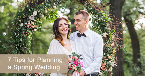 Pro tips for planning a spring wedding